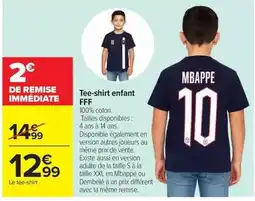 Carrefour Market Tee-shirt enfant offre