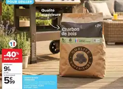 Carrefour Market Carrefour - charbon de bois offre