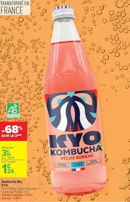 Carrefour Drive Bic - kombucha offre