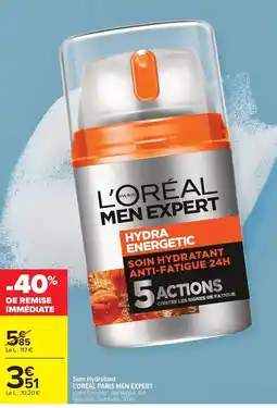 Carrefour Drive L'oréal - soin hydratant offre