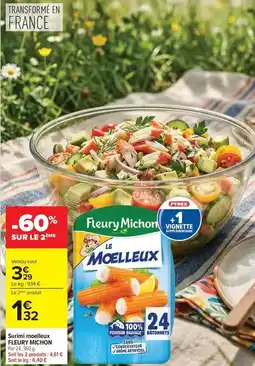 Carrefour Drive Fleury michon - surtiment monoplac offre