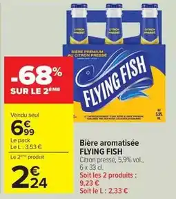 Carrefour Drive Bière aromatisée offre