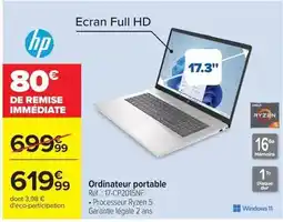 Carrefour Drive Hp - ordinateur portable offre