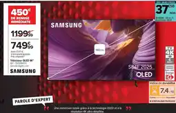 Carrefour Drive Samsung - téléviseur oled 4k offre