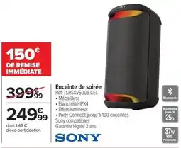 Carrefour Drive Mega - enceinte de soirée offre