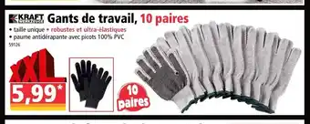 Norma Gants de Travail offre