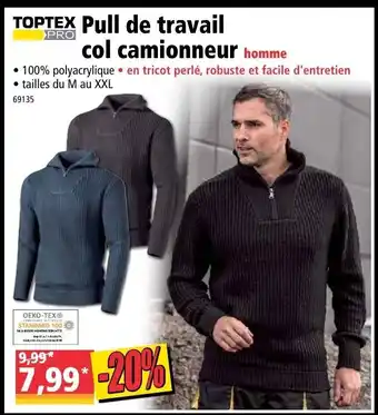 Norma Pull de Travail offre