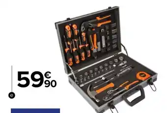 Carrefour Market Mallette 102 pièces offre