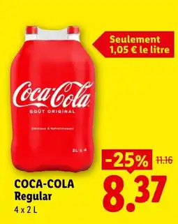 Lidl COCA-COLA Regular offre
