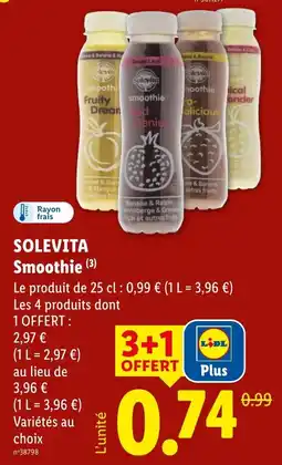 Lidl SOLEVITA Smoothie offre