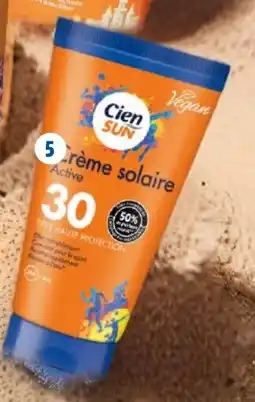 Lidl Cien sun crème solaire offre