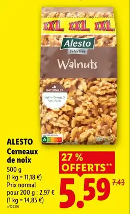 Lidl ALESTO Cerneaux de noix offre