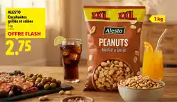 Lidl ALESTO Cacahuètes grillés et salées offre