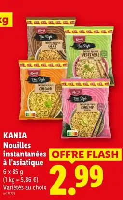 Lidl KANIA Nouilles instantanées à l'asiatique offre