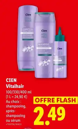 Lidl Cien vitalhair offre