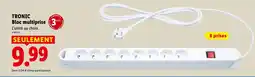 Lidl Tronic bloc multiprise 3 offre
