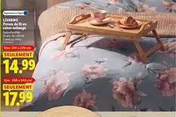 Lidl Livarno parure de lit en coton mélangé offre