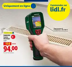Lidl Parkside caméra thermique offre