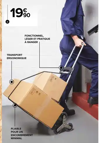 Diable pliant 3 roues
