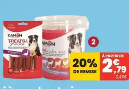 Animalis Camon sélection de snacks offre