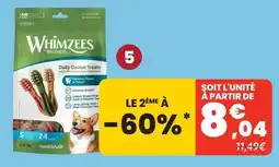 Animalis Whimzees sélection de snacks offre
