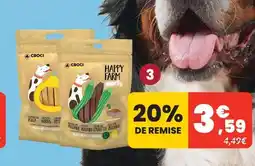 Animalis Croci sélection de snacks happy farm offre