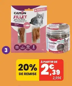Animalis Camon sélection de snacks offre