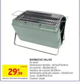 Intermarché Express Barbecue valise offre