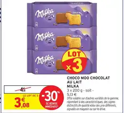 Intermarché Express Milka choco moo chocolat au lait offre