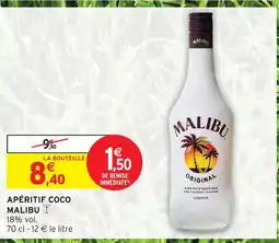 Intermarché Malibu apéritif coco offre