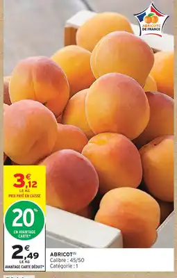 Intermarché Abricots offre