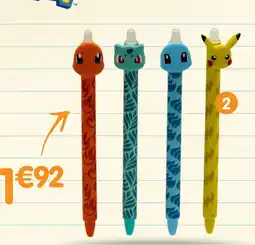 b&m Pokemon stylo pokémon avec topper offre