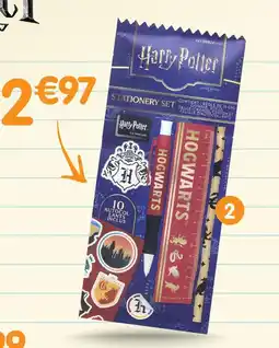 b&m Harry potter set papeterie 5 pièces potter offre