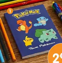 b&m Pokémon set de papeterie offre