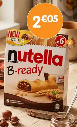 b&m Nutella b-ready biscuits offre