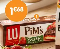 b&m Lu pim's original fraise offre