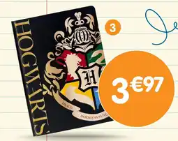 b&m A5 note book harry potter offre
