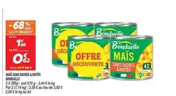 Netto Bonduelle - mus sans sucres ajoutés offre