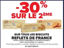 Carrefour SUR TOUS LES BISCUITS REFLETS DE FRANCE offre