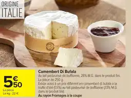 Carrefour Camembert Di Bufala offre