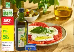 Carrefour Huile d'olive vierge extra carrefour bio offre