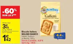 Carrefour Biscuits italiens mulino bianco offre