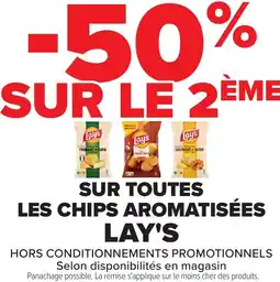 Carrefour SUR TOUTES LES CHIPS AROMATISÉES LAY'S offre