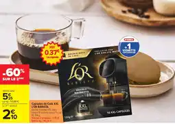 Carrefour Capsules de Café XXL L'OR BARISTA offre