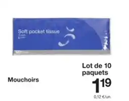 Zeeman Mouchoirs offre