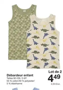 Zeeman Débardeur enfant offre