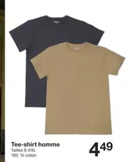 Zeeman Tee-shirt homme offre