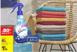 Carrefour Parfum de linge en spray soupline offre