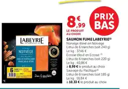 U Express LABEYRIE Saumon fume offre