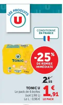 U Express U Tonic offre